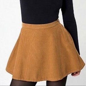 *4/$24* Mustard Yellow Circle Skirt